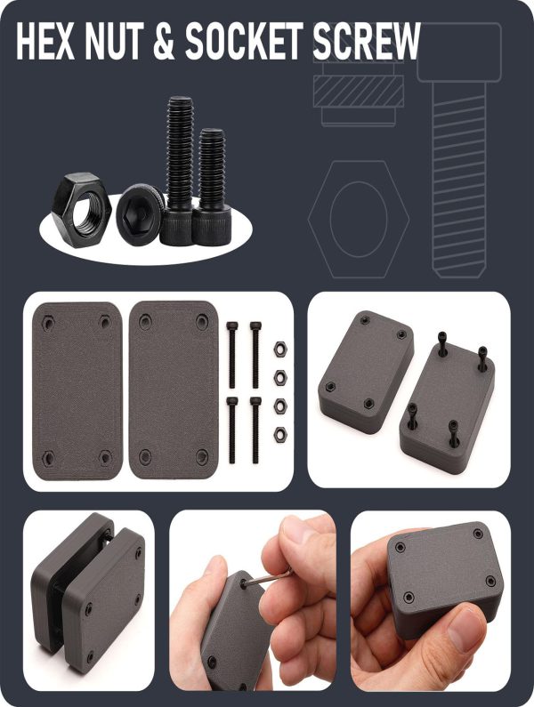 630Pcs M3 Threaded Insert Assortment Kit - Image 4