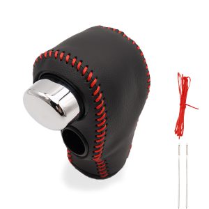 Leather Gear Shift Knob Cover For Honda CR-V 2007-2011