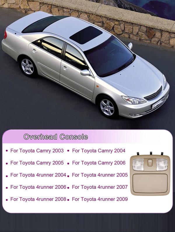 Overhead Console  For Toyota Camry 2003-2006 - Image 2