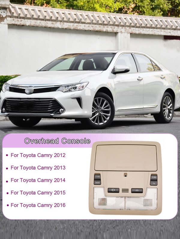 Overhead Console For Toyota Camry 2012-2016 - Image 3