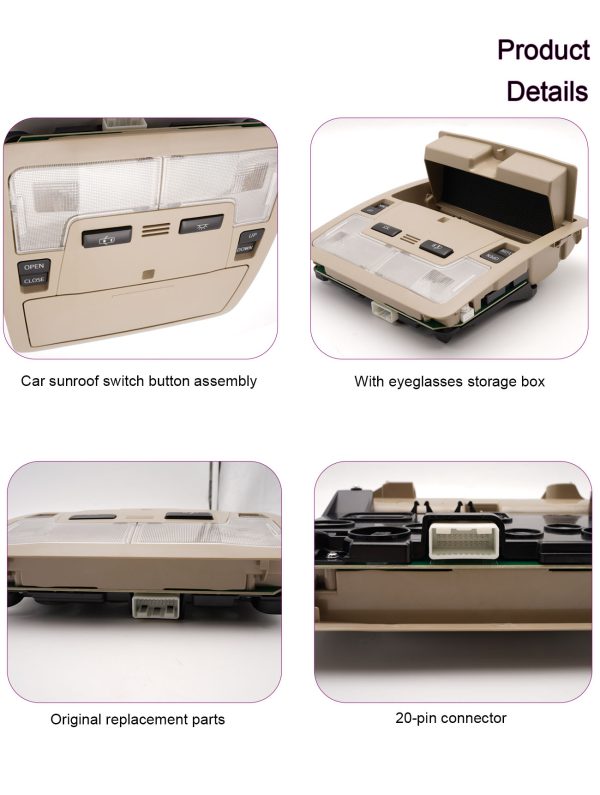 Overhead Console For Toyota Camry 2012-2016 - Image 2