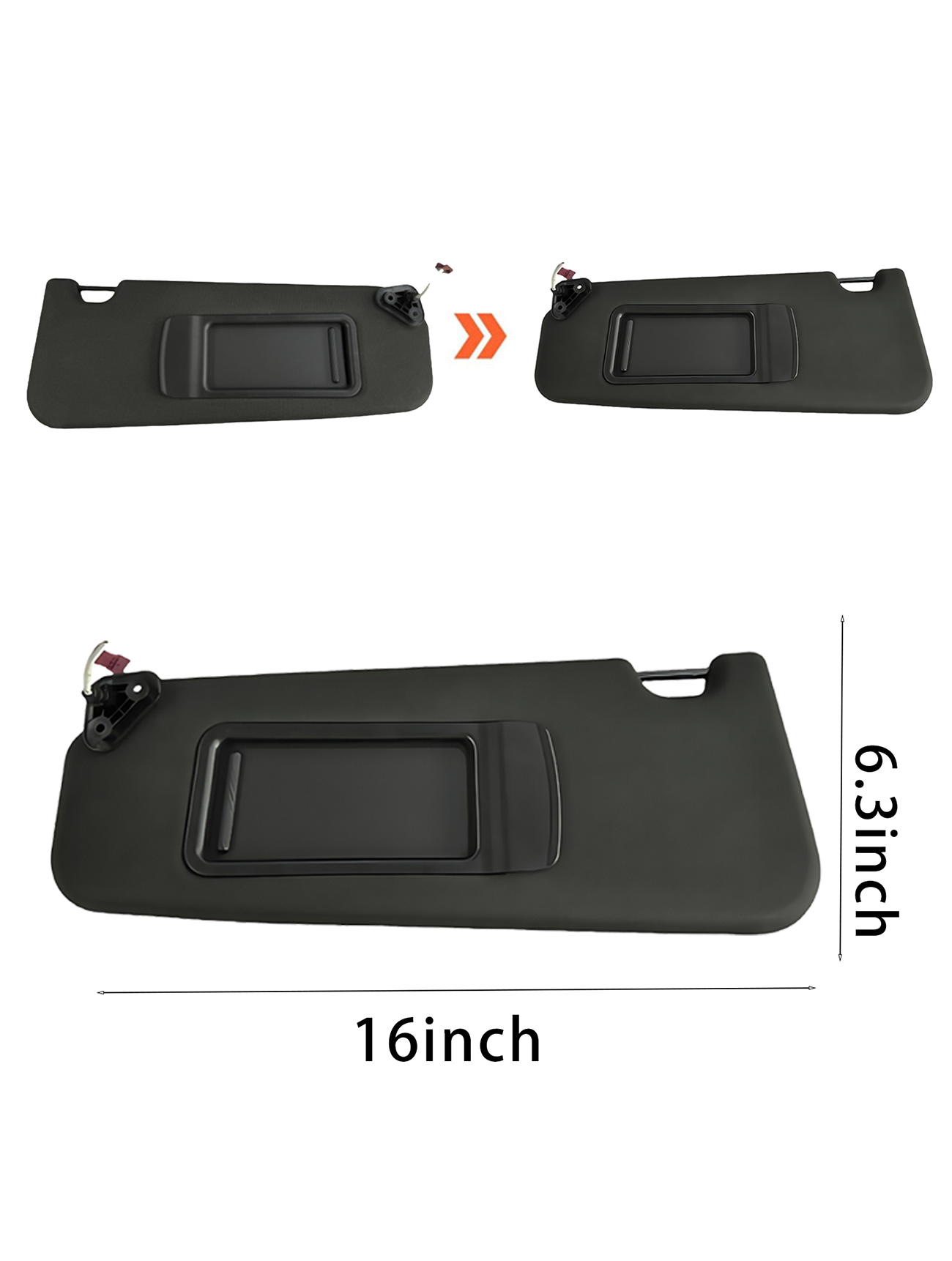 Sun Visor For BMW 3 Series E90 E91 X1 E84 - Image 5