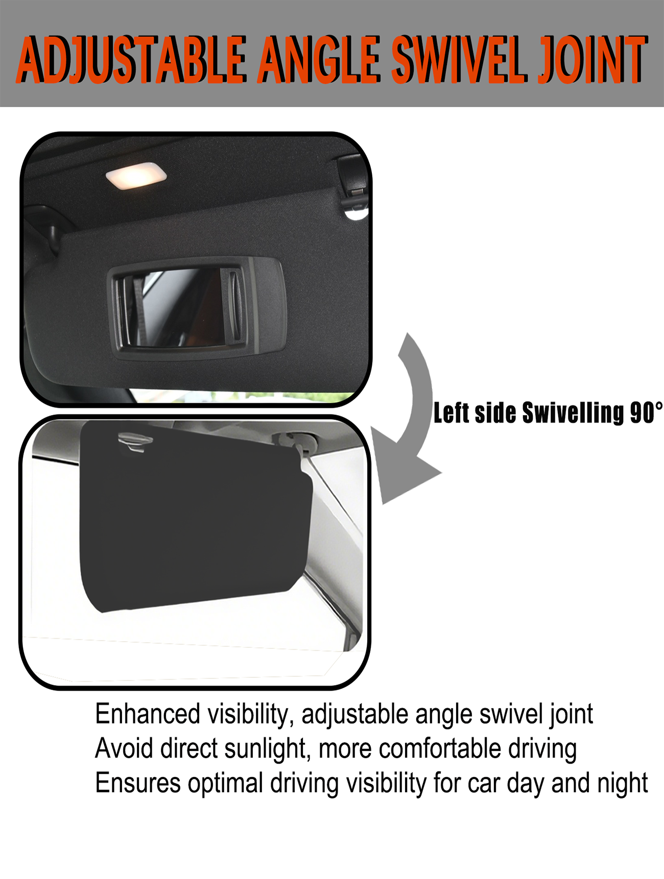 Sun Visor For BMW 3 Series E90 E91 X1 E84 - Image 3