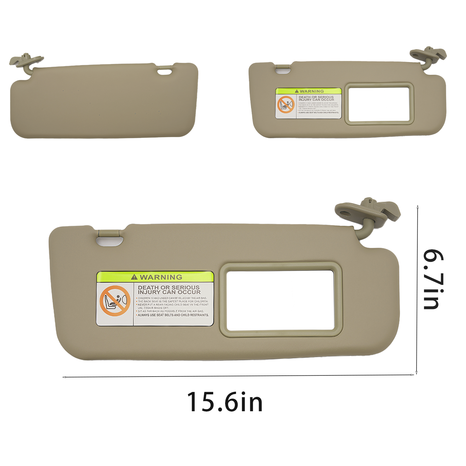 Sun Visor For Hyundai Accent 1E 2011-2015 - Image 2